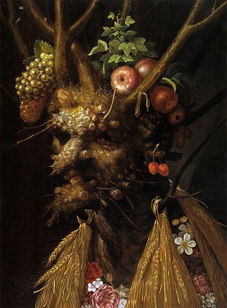 Giuseppe Arcimboldo The Four Seasons in one Head